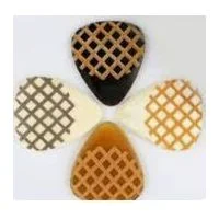 BROWN HORN GUITAR PICK BLANK