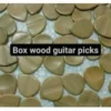 BOX WOOD GUITAR PICK